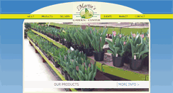 Desktop Screenshot of martingardencenter.com